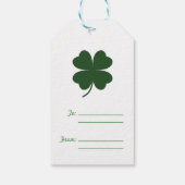 Happy St. Patrick's Day / Cadeau Label Cadeaulabel (Achterkant)