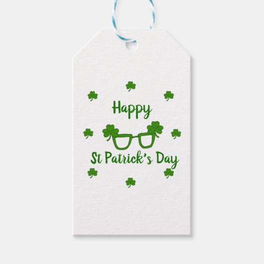 Happy St Patrick's Day Cadeaulabel (Voorkant)