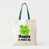 Happy St. Patrick's Day Canvas tas (Voorkant)