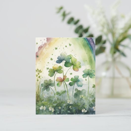 Happy St. Patrick's Day Card Feestdagenkaart (Staand voorkant)