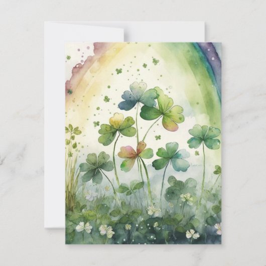 Happy St. Patrick's Day Card Feestdagenkaart (Voorkant)
