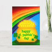 Happy St. Patrick's Day Card Kaart (Voorkant)
