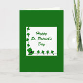 Happy St. Patrick's Day Card Kaart (Voorkant)