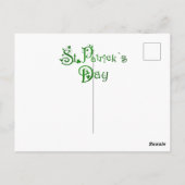 Happy St. Patrick's day cats briefkaart (Achterkant)