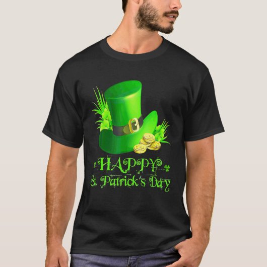 Happy St Patrick's Day Celebrate Pet Irish 2022 T-shirt (Voorkant)