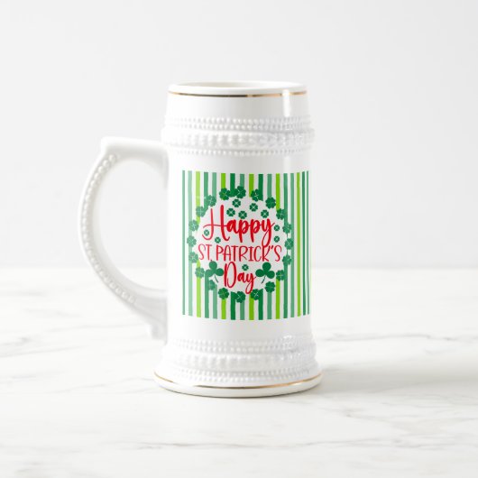 Happy St. Patrick's Day Circle Design-63502 Bierpul (Links)