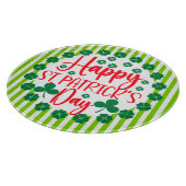 Happy St. Patrick's Day Circle Design-63502 Snijplank (Hoek)