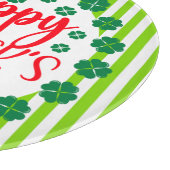 Happy St. Patrick's Day Circle Design-63502 Snijplank (Hoek)