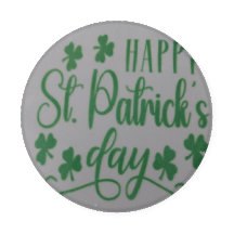 Happy St Patrick's day coasters