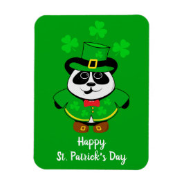 Happy St Patricks Day Cute Animal Magneet