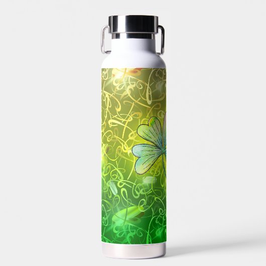 Happy St Patrick's Day Cute Gnome Waterfles (Voorkant)