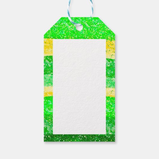 Happy St Patrick's Day | Cute Leprechaun Cadeaulabel (Achterkant)
