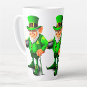HAPPY ST.PATRICK'S DAY CUTE LEPRECHAUN LATTE MOK (Linkerhoek)