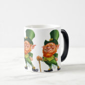 HAPPY ST.PATRICK'S DAY CUTE LEPRECHAUN MAGISCHE MOK (Voorkant rechts)