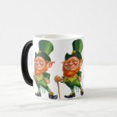 HAPPY ST.PATRICK'S DAY CUTE LEPRECHAUN MAGISCHE MOK (Voorkant links)