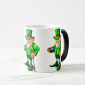 HAPPY ST.PATRICK'S DAY CUTE LEPRECHAUN MAGISCHE MOK (Voorkant rechts)