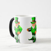 HAPPY ST.PATRICK'S DAY CUTE LEPRECHAUN MAGISCHE MOK (Voorkant links)