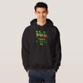 Happy St Patrick's Day Cute Owls Hoodie (Voorkant volledig)