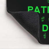 Happy St Patricks Day Deaf Pride gebarentaal ASL Muismat (Hoek)