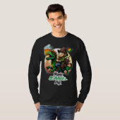 Happy St Patricks Day Dinosaur St Pat Rex Day Todd T-shirt (Voorkant volledig)