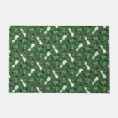 Happy St Patricks Day Dobermann Honden Deurmat (Voorkant)