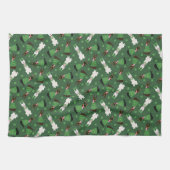 Happy St Patricks Day Dobermann Honden Theedoek (Horizontaal)