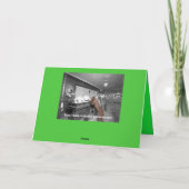 Happy St Patricks Day Dog Bar 1900 Irish Setter Kaart (Achterkant)