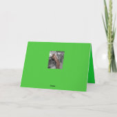 Happy St Patricks Day Dog Friendly Bar 1900 Foto Kaart (Achterkant)