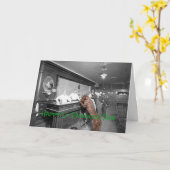 Happy St Patricks Day Dog Friendly Bar 1900 Foto Kaart (Gele Bloem)