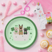 Happy St Patricks Day Dog Mail Papieren Bordje (Feest)