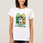 Happy St Patricks Day Dog T-shirt (Voorkant)