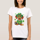 Happy St Patricks Day Dog T-shirt (Voorkant)