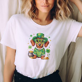 Happy St Patricks Day Dog T-shirt