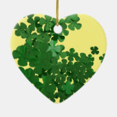 Happy St Patrick's Day en Good Luck Keramisch Ornament (Achterkant)