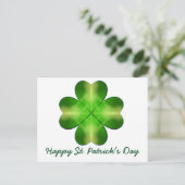 Happy St Patrick's Day en Good Luck Personalized Briefkaart (Staand voorkant)