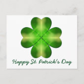 Happy St Patrick's Day en Good Luck Personalized Briefkaart (Voorkant)