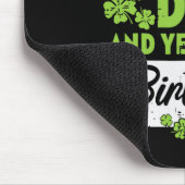 Happy St Patricks Day en ja, mijn verjaardag Muismat (Hoek)