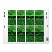 Happy St Patrick's Day Etiket (Full Sheet)