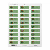 Happy St. Patrick's Day Etiket (Full Sheet)