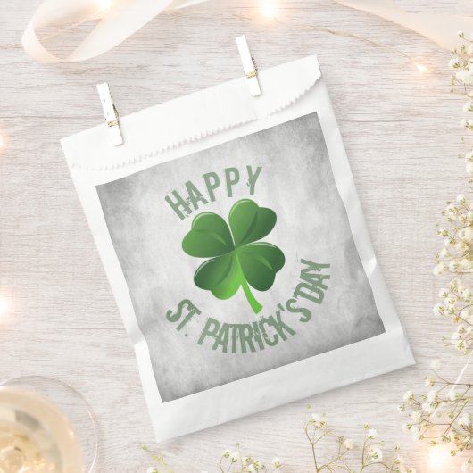 Happy St. Patrick's Day Favor Bags Bedankzakje (Geknipt)