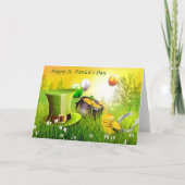 Happy St. Patrick's Day Feestdagen Kaart (Voorkant)