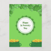Happy St. Patrick's Day Feestdagenkaart (Voorkant)