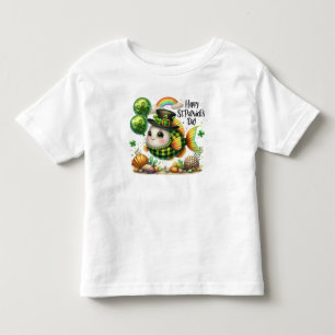 Happy St. Patrick's Day Fish Kinder Shirts