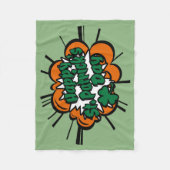 Happy St. Patrick's Day Fleece Deken (Voorkant)