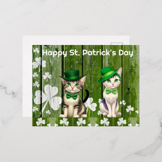 Happy St. Patrick's Day Folie Feestdagen Briefkaart