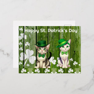 Happy St. Patrick's Day Folie Feestdagen Briefkaart