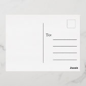 Happy St. Patrick's Day Folie Feestdagen Briefkaart (Achterkant)