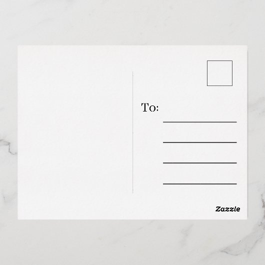 Happy St. Patrick's Day Folie Feestdagen Briefkaart (Achterkant)