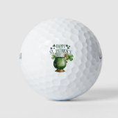 Happy St. Patrick's Day for Golfer Golfballen (Voorkant)