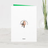 Happy St Patricks Day for Iedereen Black Cat Humor Feestdagen Kaart (Achterkant)